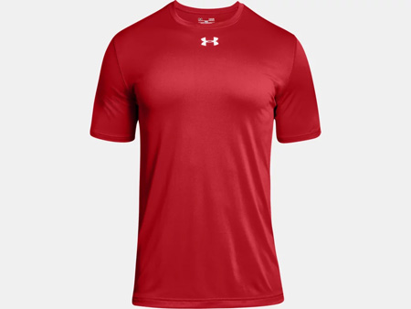 Under Armour UA TECH 2.0 SS TEE - Basic T-shirt - red/graphite/red 