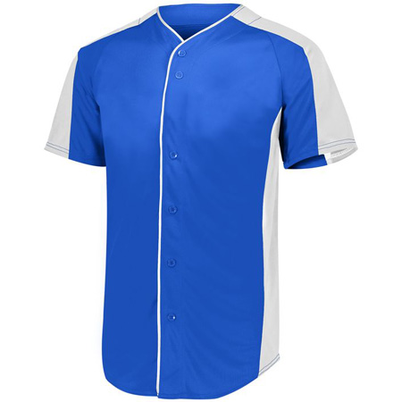 Adult Full Button Baseball Jersey