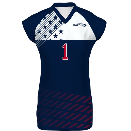 Sportwide Sublimation Cap Sleeve Jersey