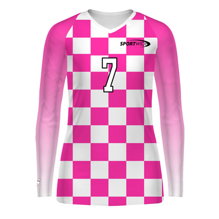 Sportwide Sublimation L/S Vball Jersey