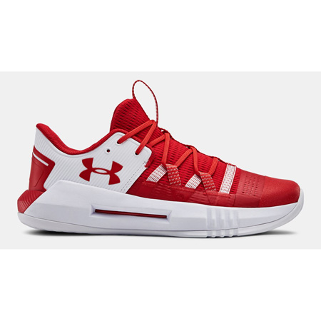 Under Armour Women/'s Block City 2.0 Volleyball Shoes Team Red//White 3021377-600
