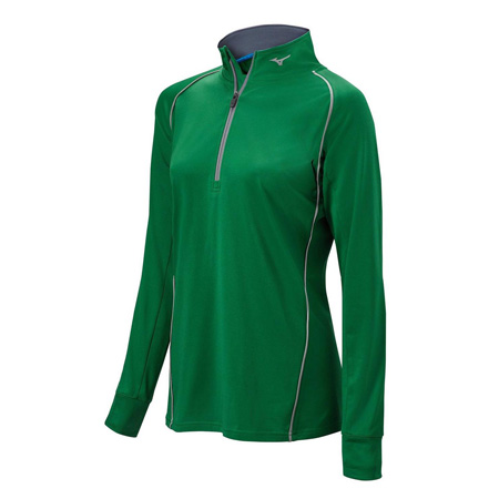 Mizuno Competition 1/2 Zip Girls Top