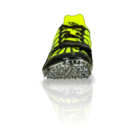 NIKE Zoom Superfly R3 Sprinter Spikes high quality Black Lime Blue Sprint Sz 12 429931 074