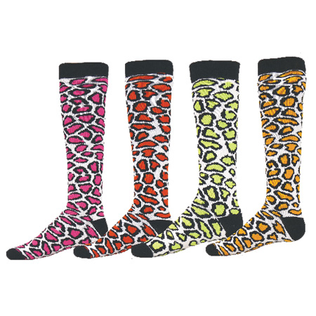 Red Lion Socks-Leopard-Sizes:6-8 1/2