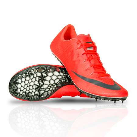 track spikes red