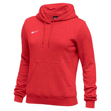 bright red nike hoodie