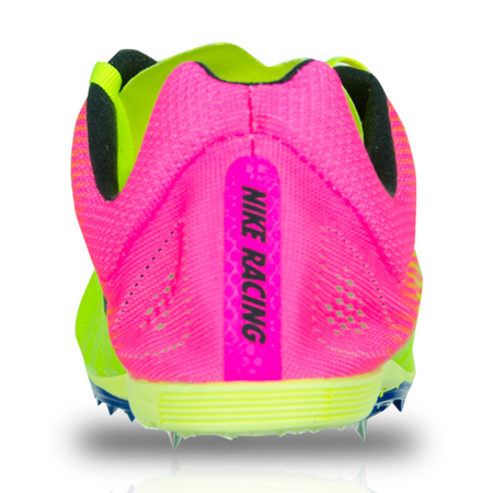 pink track spikes