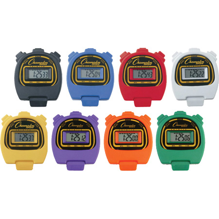 910 Stopwatch set of 6 colors