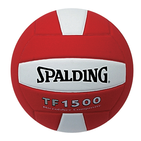 Spalding TF1500 Micro fiber Composite   Volleyball Red White 