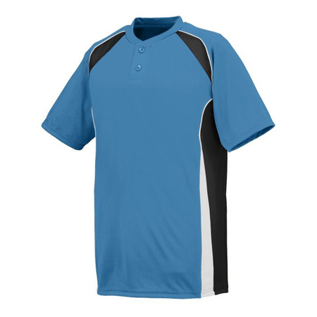 Augusta Sportswear 2-Button Baseball Jersey - Dark Colors