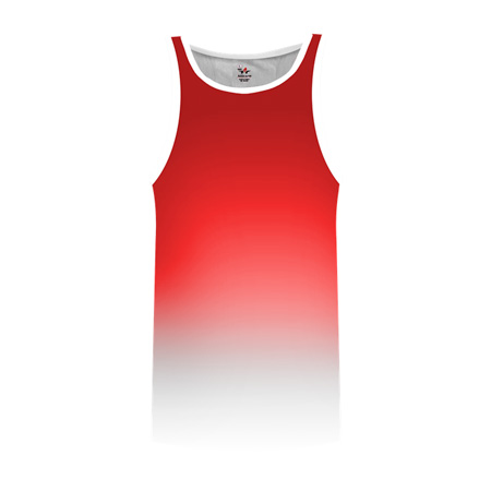 Badger MEN'S OMBRE TRACK SINGLET