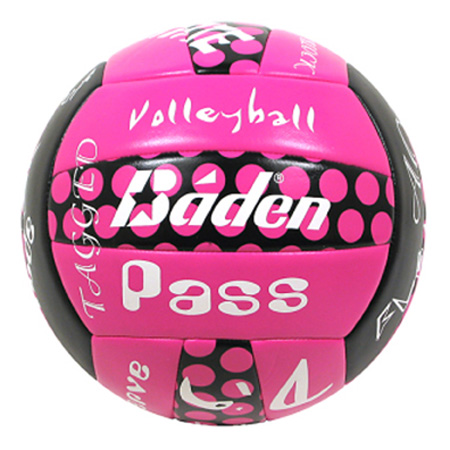 Baden Sayings Polka Dot Volleyball