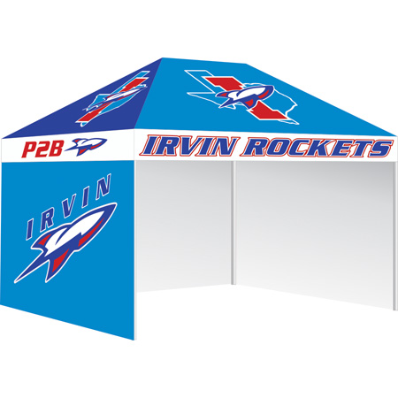 10X15 Steel Sublimated Tent