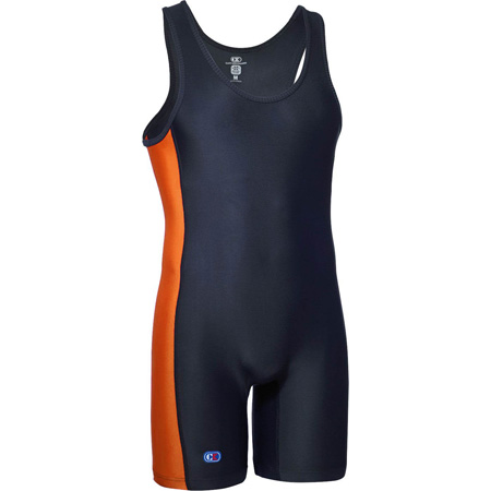 orange wrestling singlet