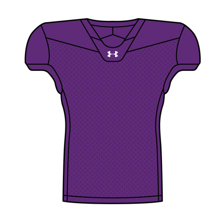Under Armour COLLEGE BOWL ユニフォーム 3XL Under Armour's college football jerseys mimic reinforced