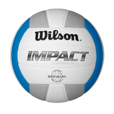 Wilson Volleyball Impact White/Blue/Grey Indoor WTH4001B